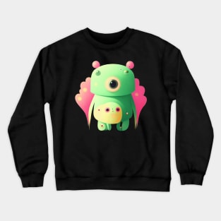 Cute Alien Monster Crewneck Sweatshirt